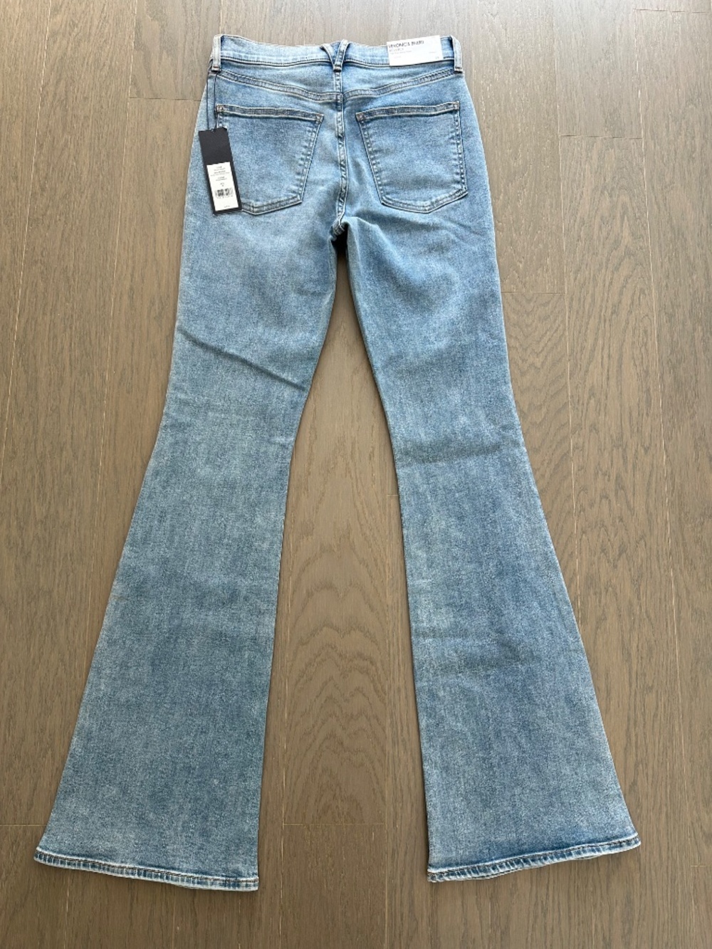 Veronica Beard Beverly High Rise Skinny Flare Riviera Breeze Size 28 With Tags - Picture 3 of 10